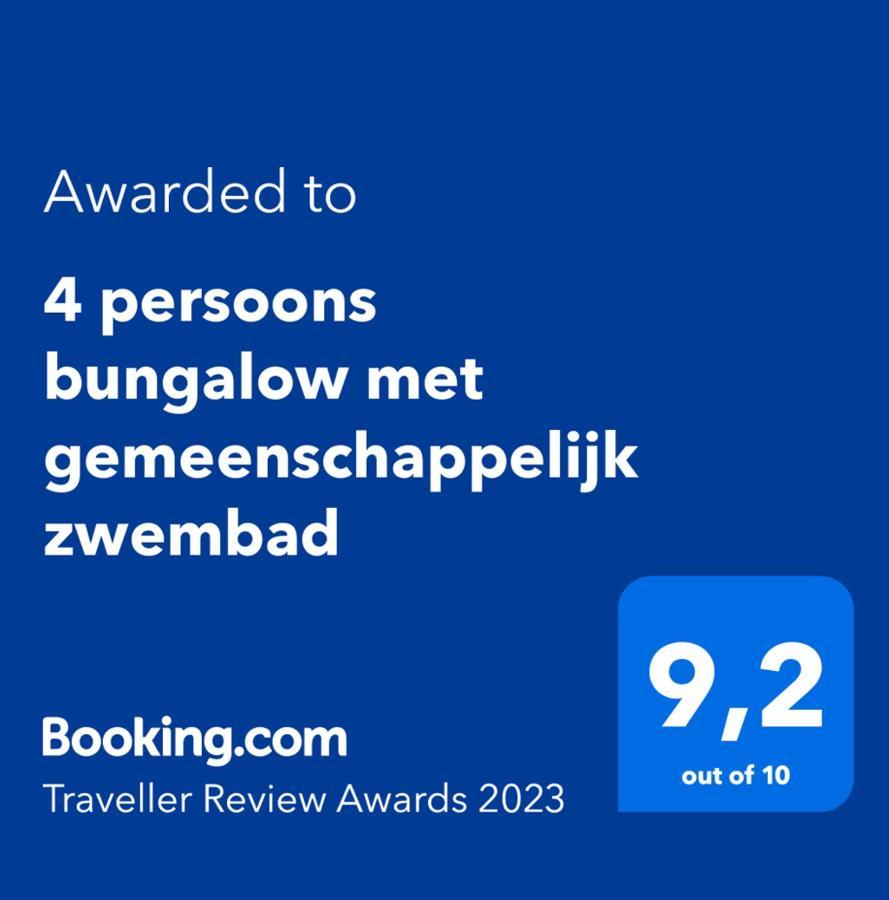 4 Persoons Bungalow Met Gemeenschappelijk Zwembad เต็วลาดา ภายนอก รูปภาพ